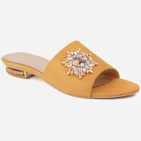 Low Heel Slippers Women"CAMILA" Low Heel Slippers