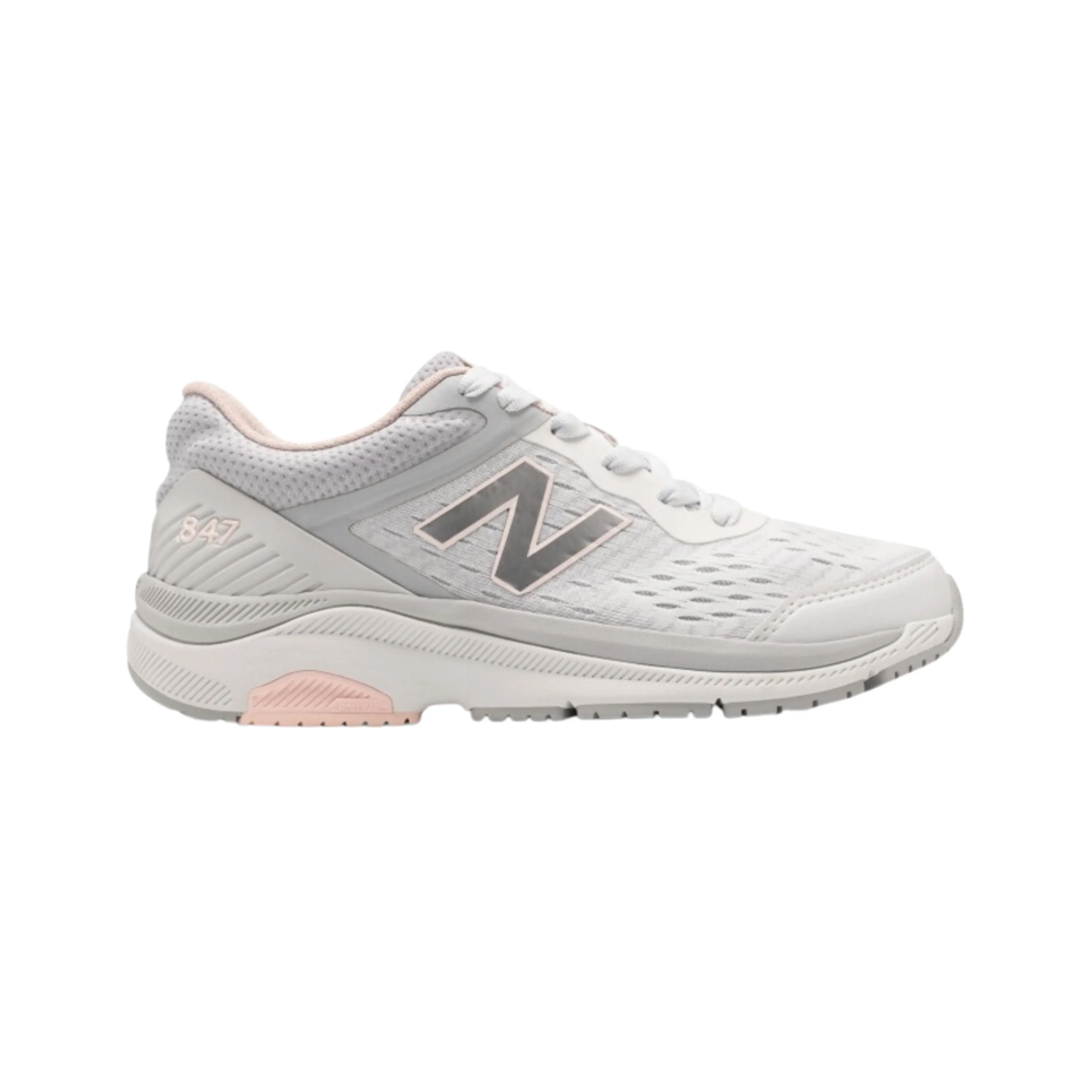 Women's 847v4 - Arctic Fox with Silver Mink and Peach Soda (B Width) New Balance Womens Wide Width