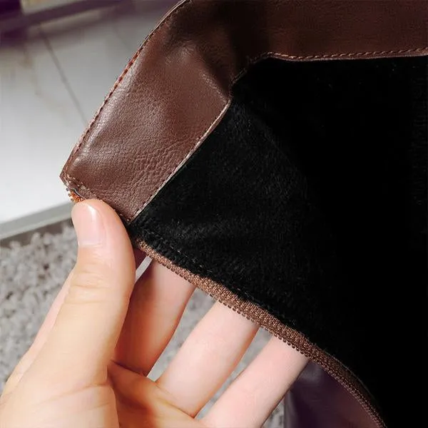 Women's Casual Belt Buckle Decorated Knee High Boots 99298998S Adidas Soccer Shoes F50