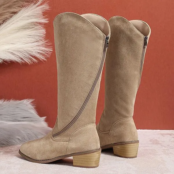 Women's Fashion Suede Side Zipper Boots 35392926S Adidas Nora Skate Shoe