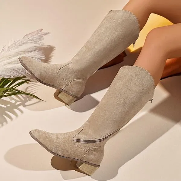 Adidas Sonic Shoes Women's Fashion Suede Side Zipper Boots 35392926S