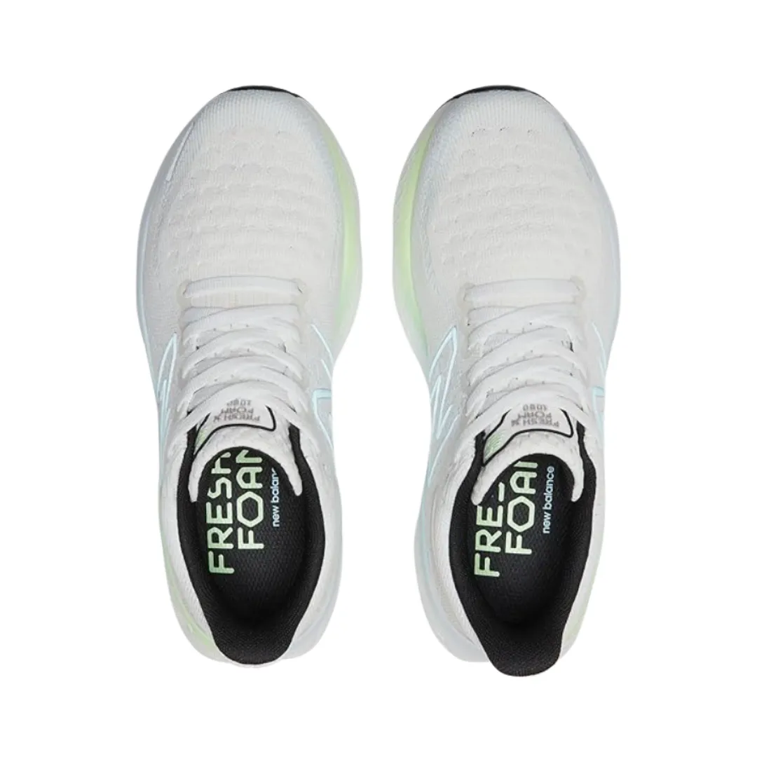 Toddler Shoes New Balance Women's Fresh Foam x 1080v12 - White with Bleach Blue (B Width)