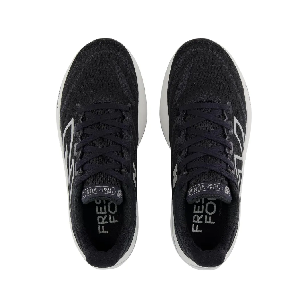 Women's Fresh Foam x Vongo v6 - Black with White (B Width) New Balance 9060 Bricks And Wood