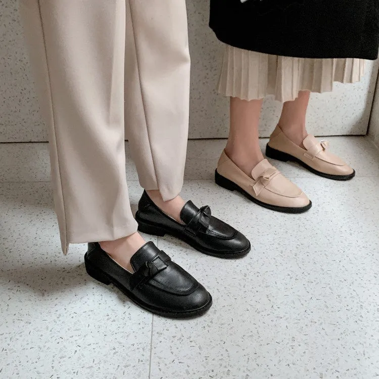 Most Comfortable Boots Women's Knot Low Heels Shoes