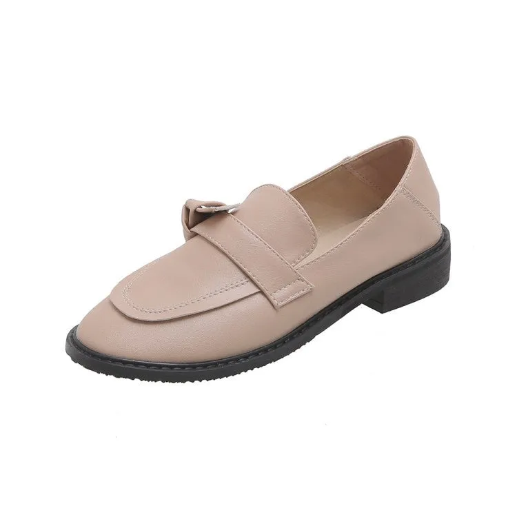 Wonder Woman High Heel Shoes Women's Knot Low Heels Shoes