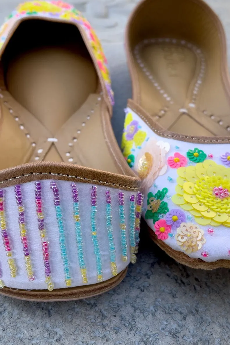 Women's Punjabi Jutti M02 Flat Shoes Knee Pain