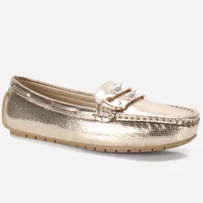 Flat Flexible Walking Shoes Women's "ALUREA" Casual Everyday Moccasins