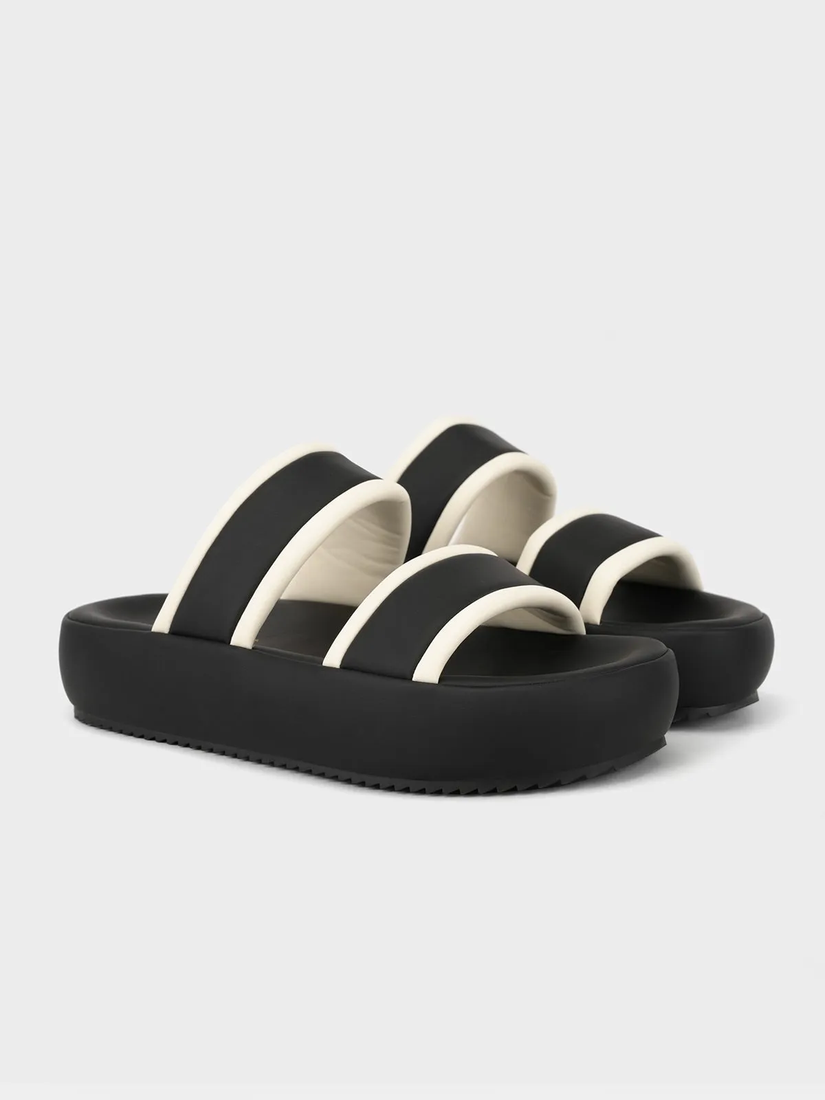 Cow Print Slides Womens "CALISTA" Comfy Casual Slippers
