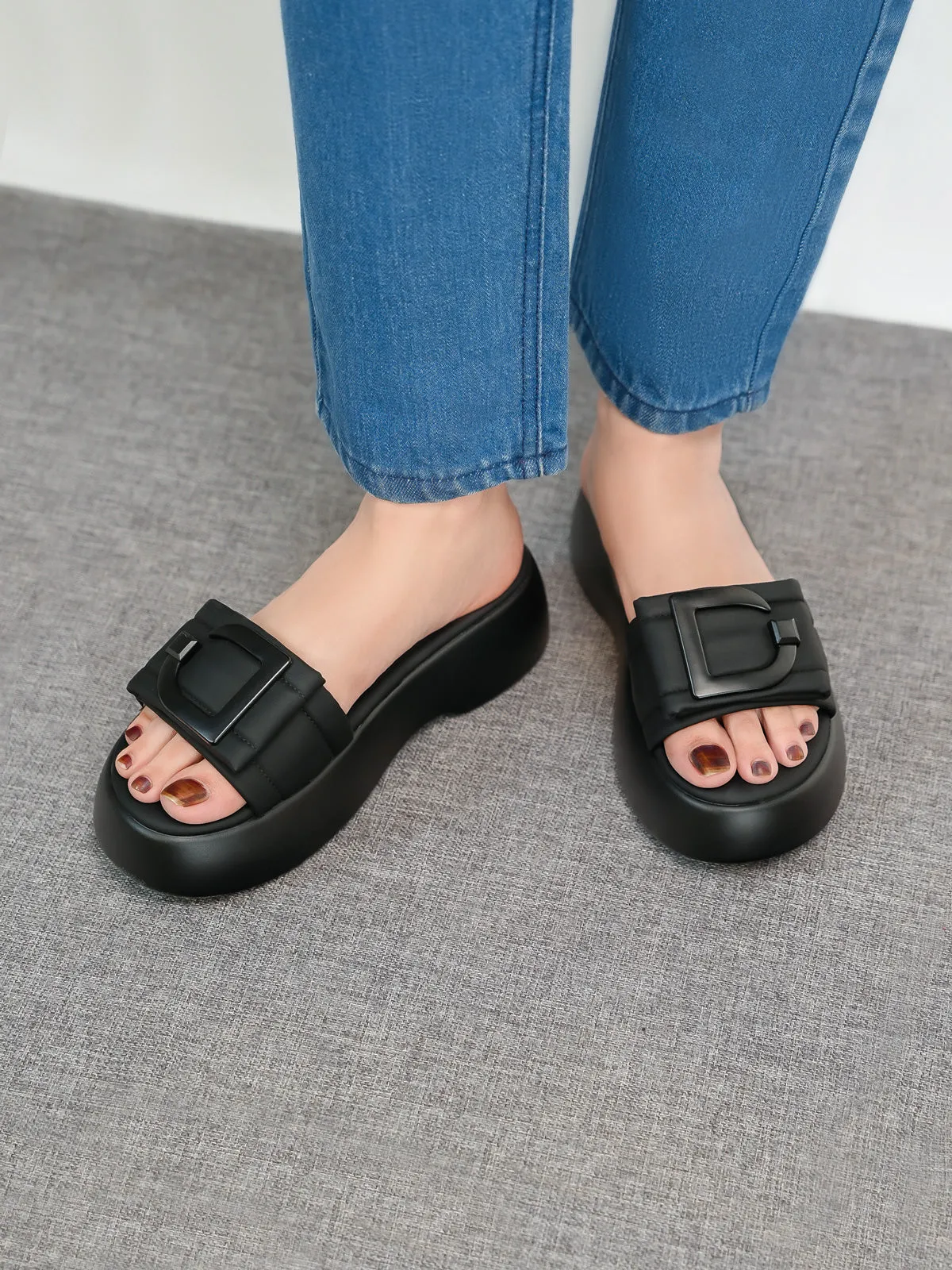 Pajama Slippers Womens "QINZI" Comfy Causal Slippers