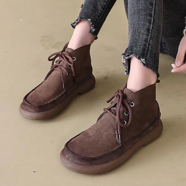 Adidas Golf Shoes Gazelle Women's Retro Casual Lace Up Flat Martin Boots 42415479S