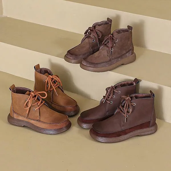 Women's Retro Casual Lace Up Flat Martin Boots 42415479S Adidas Samba Toy Story Shoes