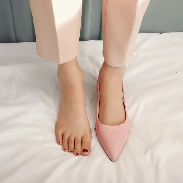 Older Woman In High Heels Women's Slingbacks High Heel Sandals