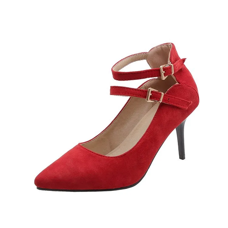 Women's Stiletto Pumps High Heels High Heeled Ankle Boots