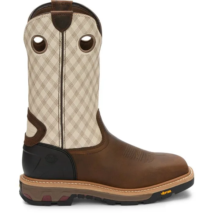 Justin Brown Roughneck 12" Work Boot WK2116 Athletic Style Work Boots