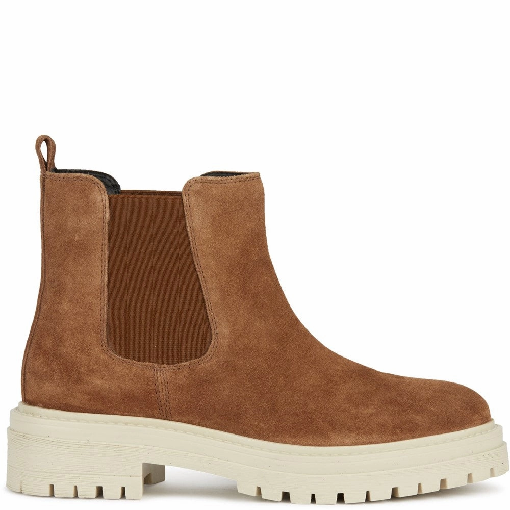 Geox D Iridea B Ankle Boots Studded Trim