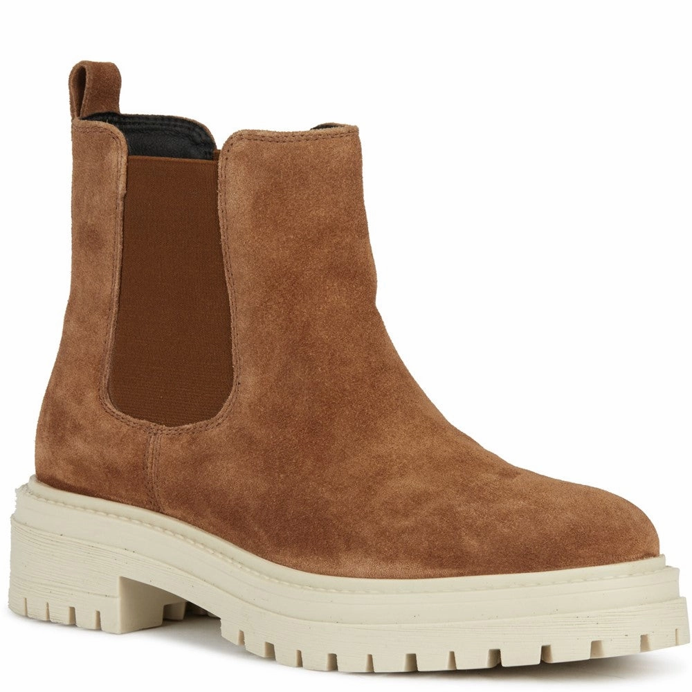 Lake Side Comfortable Walk Geox D Iridea B Ankle Boots