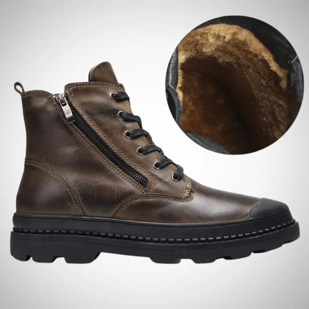 Pecos Boots Roald Durable Fleece Vegan Leather Boots