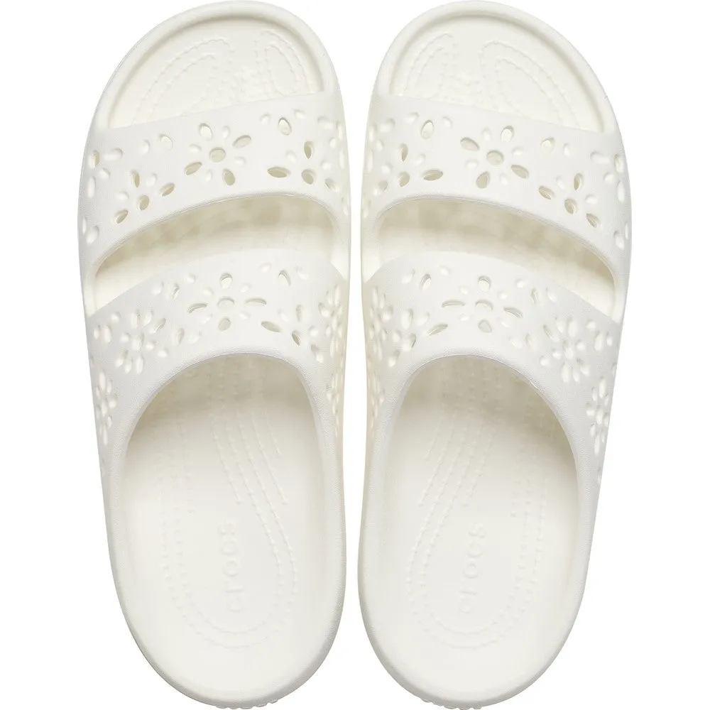 Float Comfort Ergonomic Design Crocs Unisex Classic Floral Cut Out Sandal