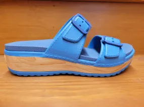 Spring Shine Vacation Flip-flops Dansko Kandi Blue Molded EVA