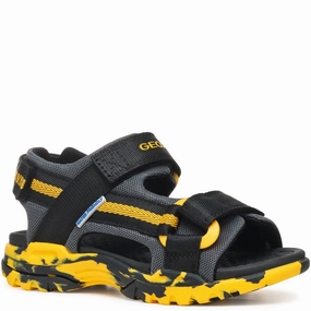 Stand Long Comfortable toe box Geox J Borealis Boy Junior Sandals