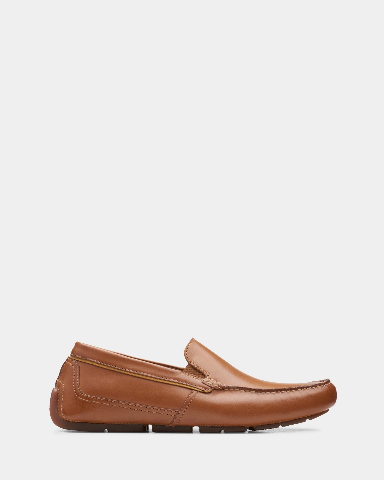 Hop Step Anti Slip Markman Plain Tan Leather