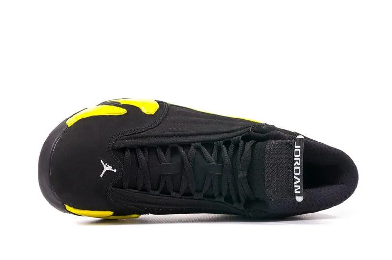 Asics Tennis Shoes Gel-resolution 7 Air Jordan 14 Thunder Black/Vibrant Yellow-White