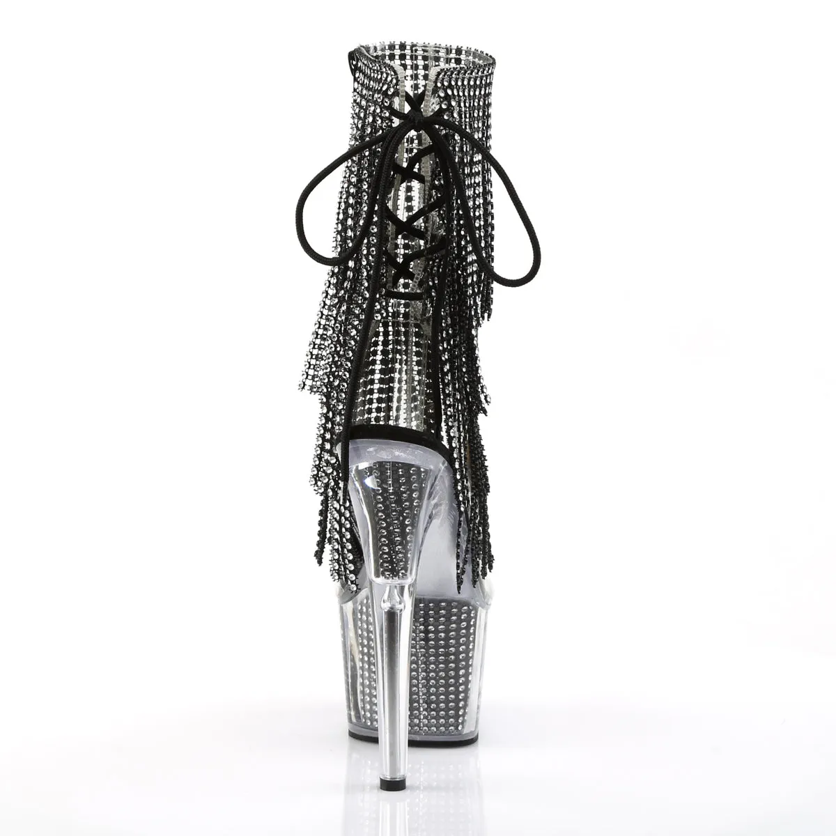 ADORE-1017SRS Pleaser Clear/Black Sexy Platform Shoes (Pole Dancing Heels) Asics Running Nimbus Shoes