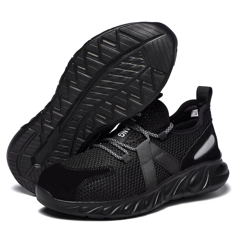 Asics Strap Shoes YSK 663: Steel Toe Safety Work Shoes (anti-slip & comfortable)