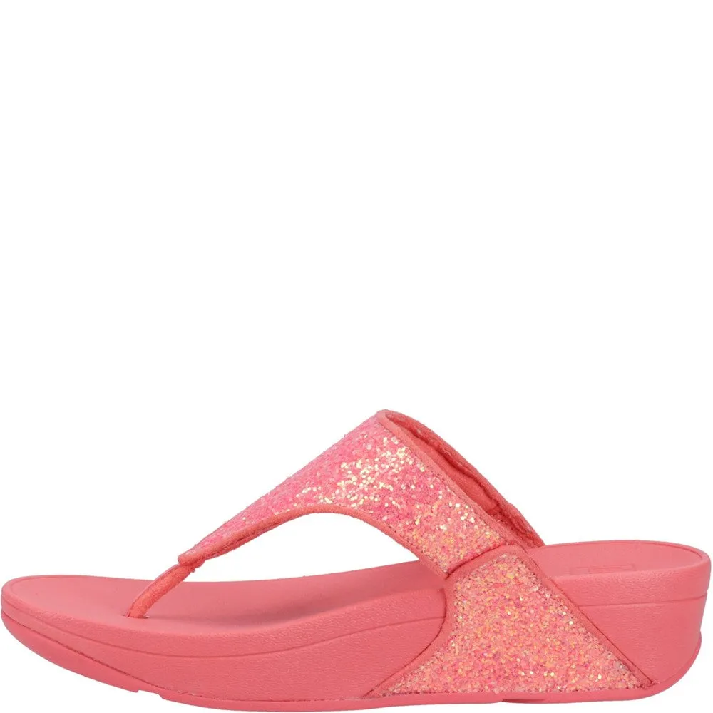 Buckle Closure No Buckle Fitflop Lulu Glitter Toe-Post Sandals
