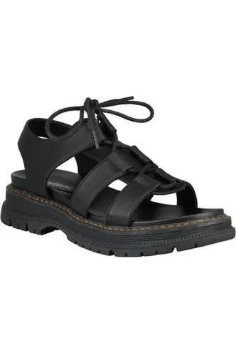 Westland 769534 in black ladies sandalw Wide Strap