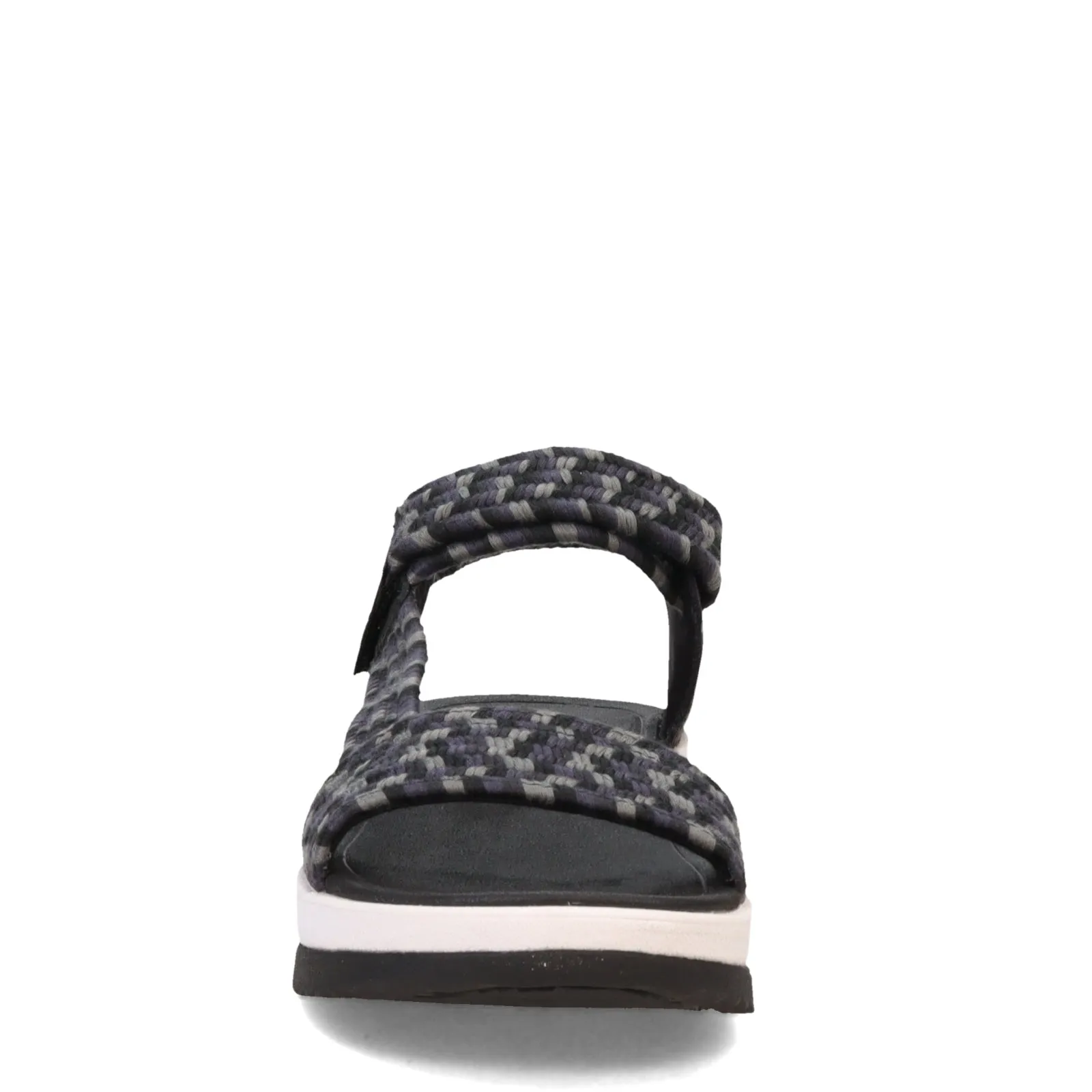 Outdoor Use Easy Walk Women's FitFlop, Surff Art-Webbing Back-Strap Sandal