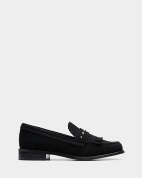 Mood Fit Hana Loafer Black Suede