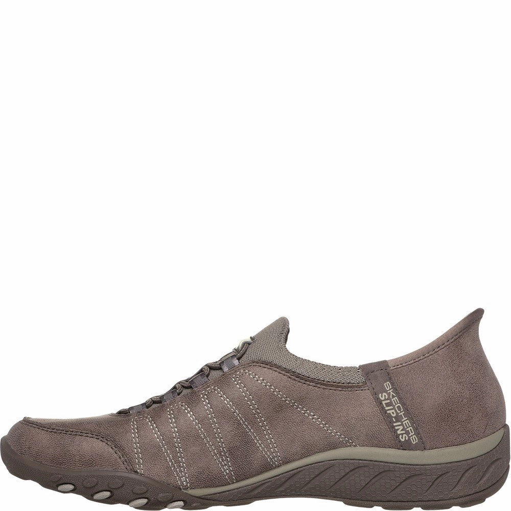 Skechers Breathe-Easy Home-Body Shoes mesh material mid-top shoes